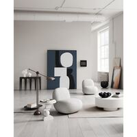 Toe Flat Armchair Taupe/Pallazo 163