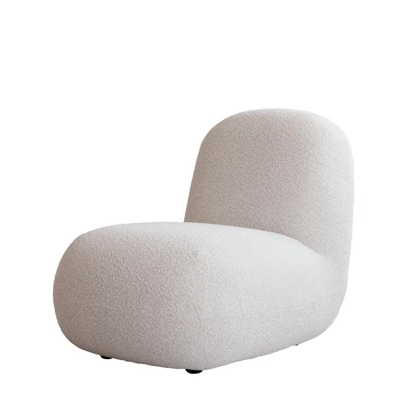 Toe Flat Armchair Bouclé