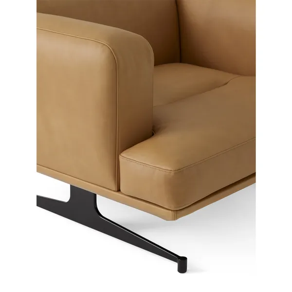 Inland AV21 Sessel Cognac Leder/ Schwarz