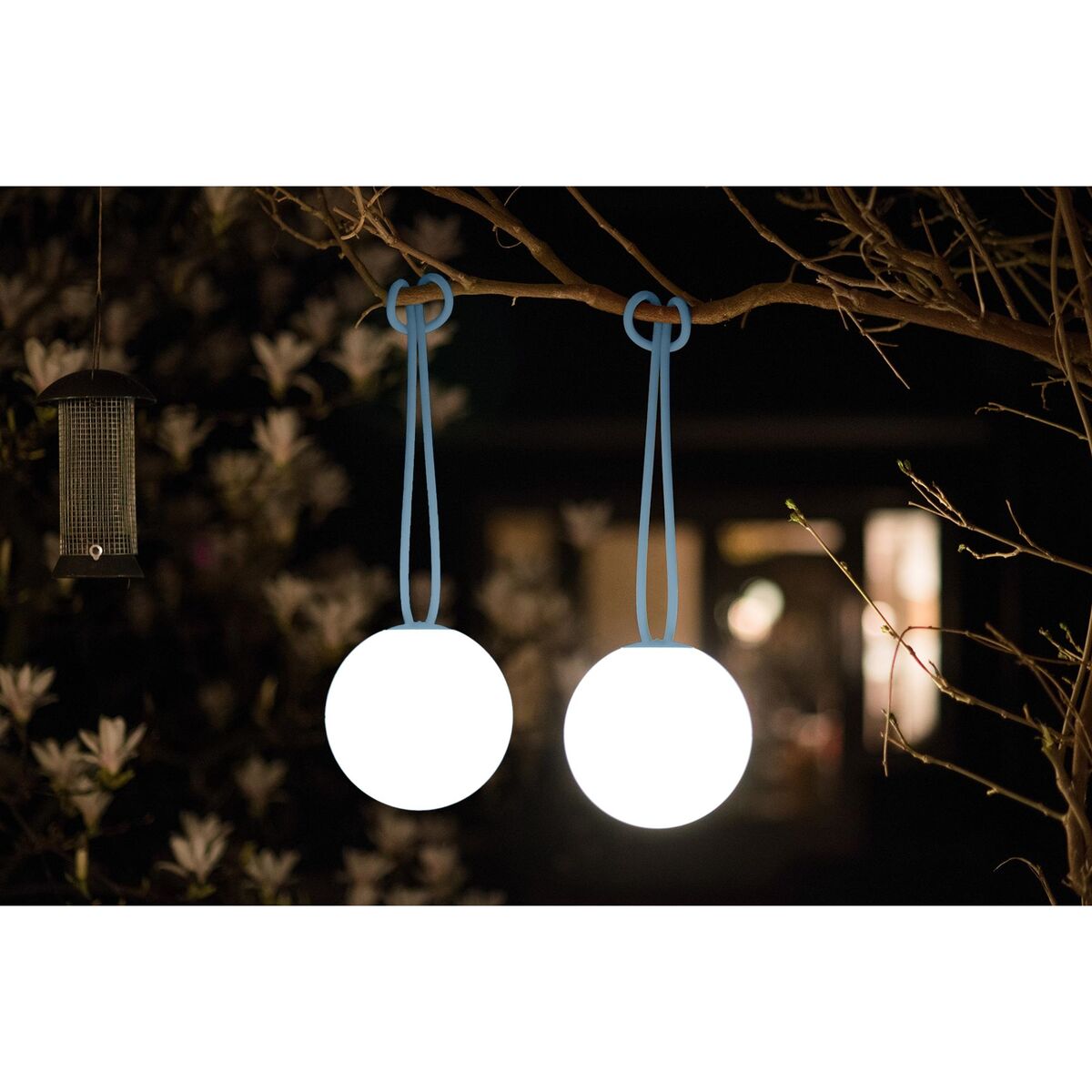Bolleke Bærbar Lampe Wave Blue