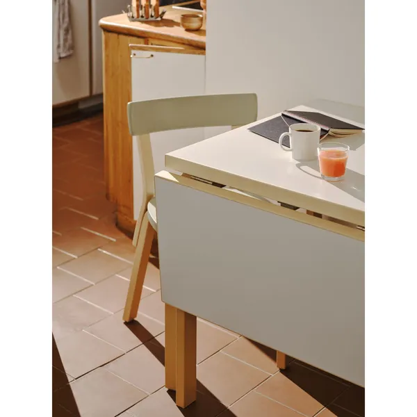 Aalto DL81C Dining Table With Folding Walnut/Clay