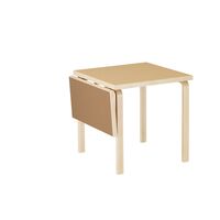 Aalto DL81C Dining Table With Folding Walnut/Clay