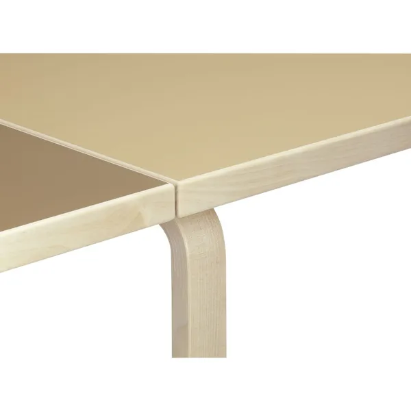 Aalto DL81C Dining Table With Folding Walnut/Clay