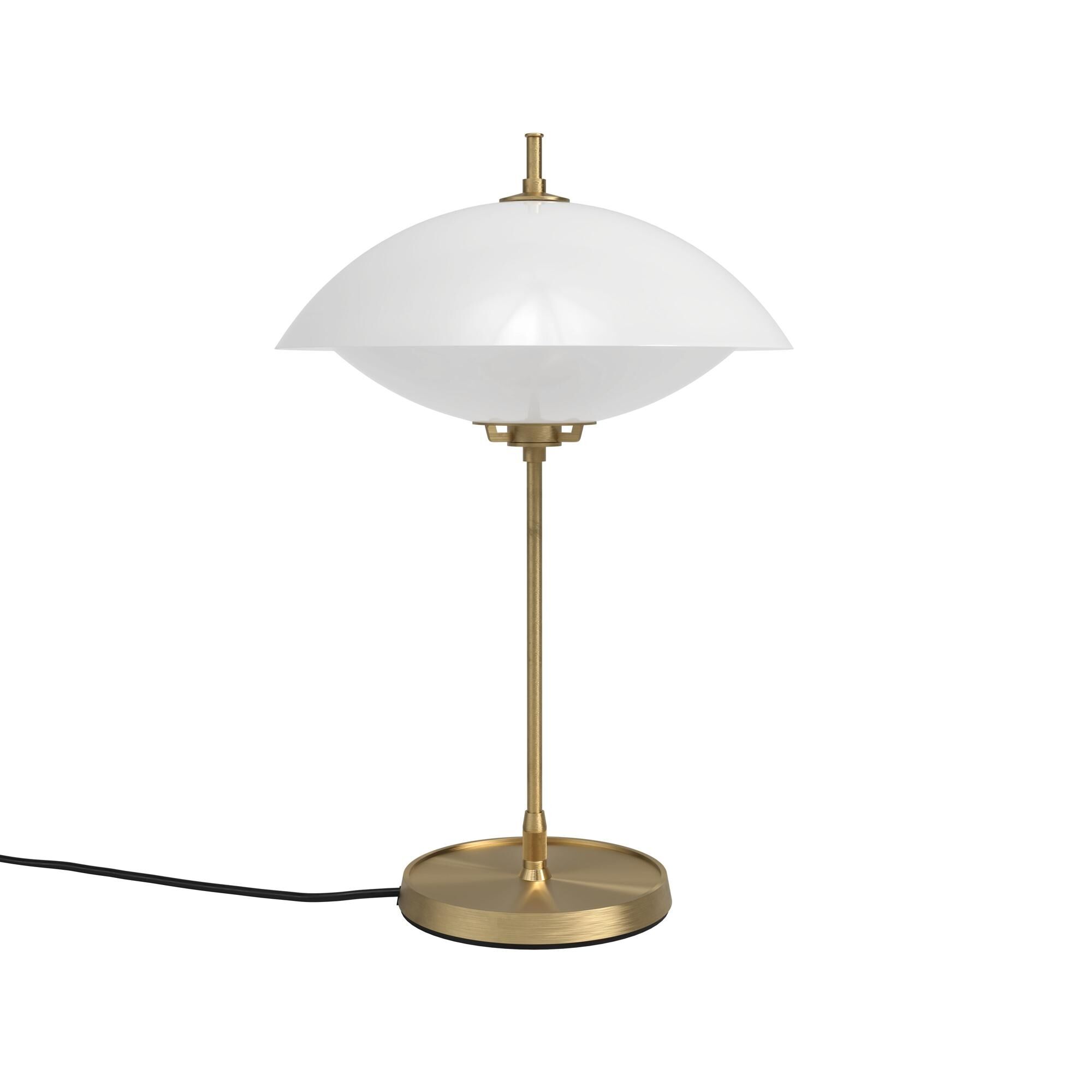 Clam Bordslampa Opal/ M&auml;ssing