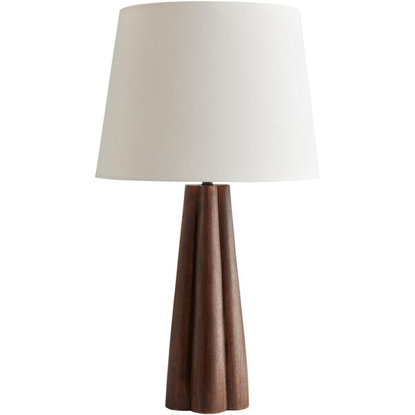 Fiber Table Lamp Dark Oak