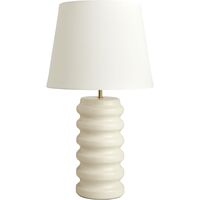 Swirl Table Lamp Oatmeal