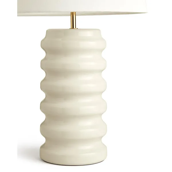 Swirl Table Lamp Oatmeal