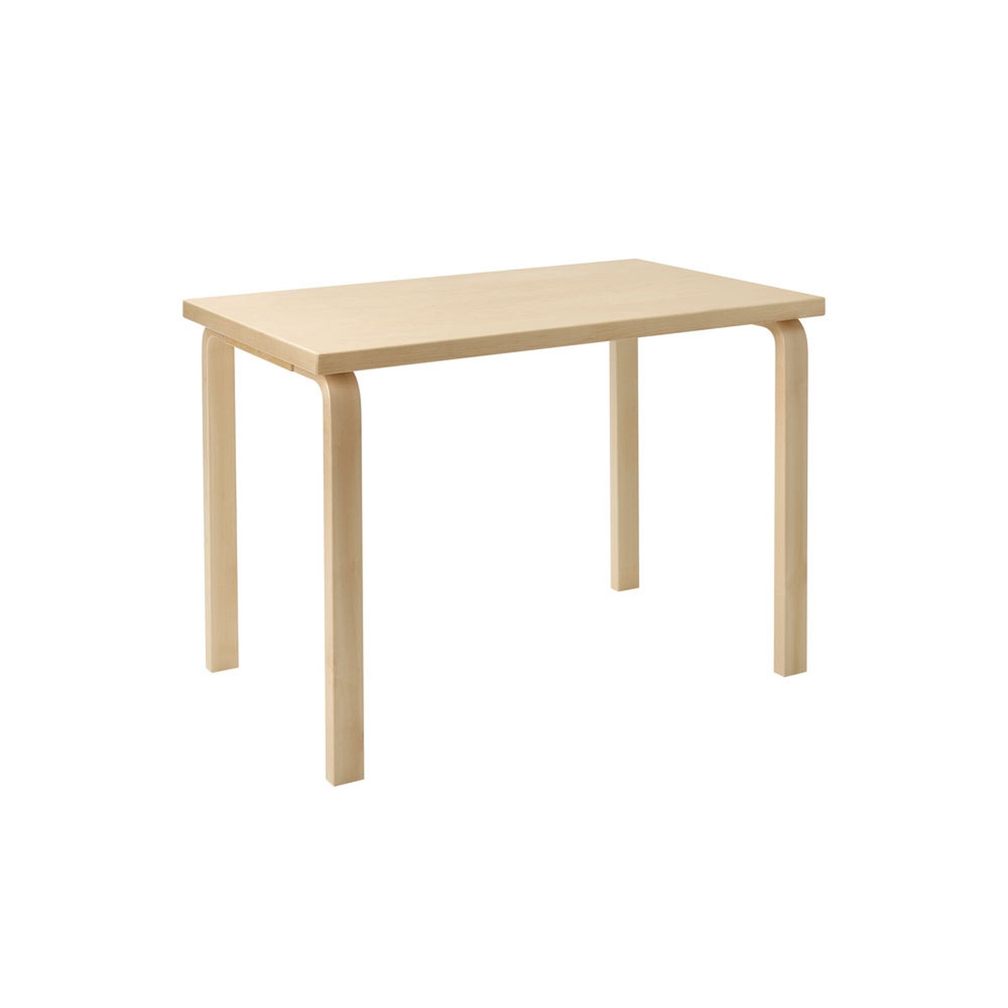 Aalto 80B Rektangulrt Bord H74 Birk