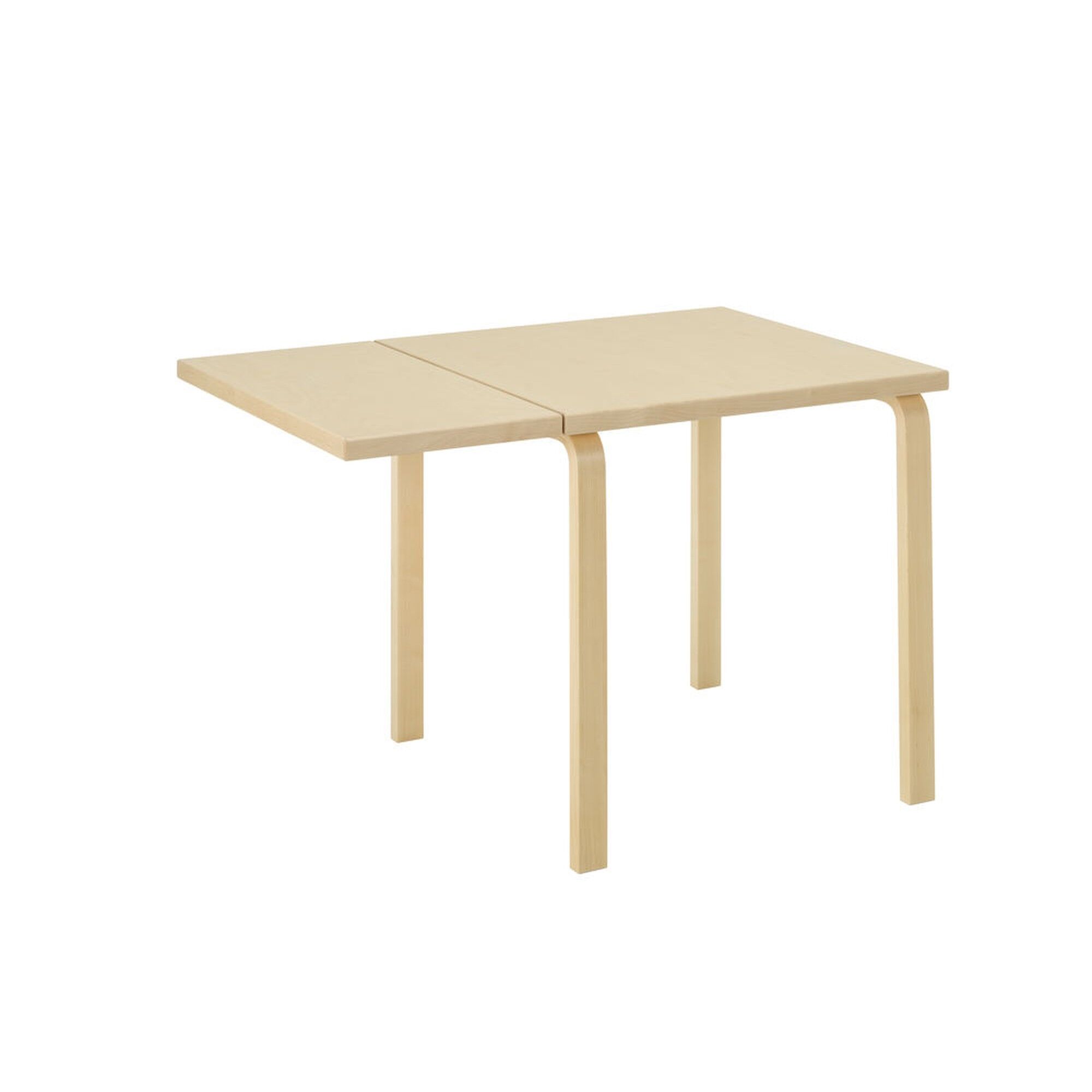 Aalto DL81C Spisebord Med Klap Birk