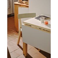 Aalto DL81C Dining Table With Folding Table Black