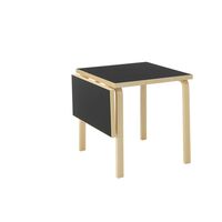 Aalto DL81C Dining Table With Folding Table Black