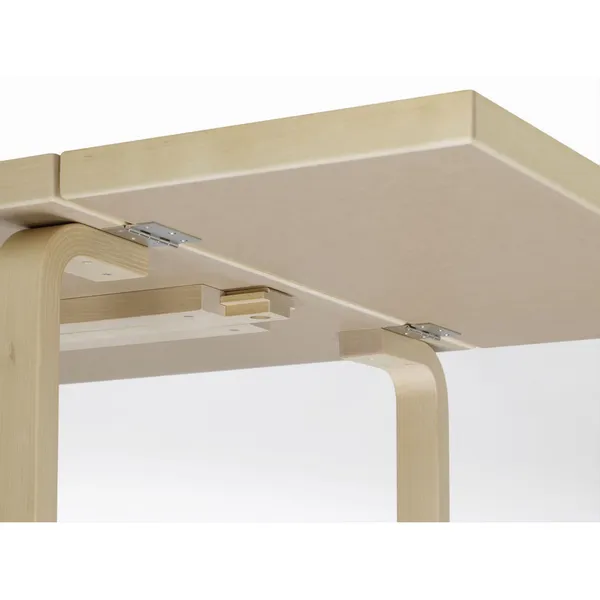 Aalto DL81C Dining Table With Folding Table Black
