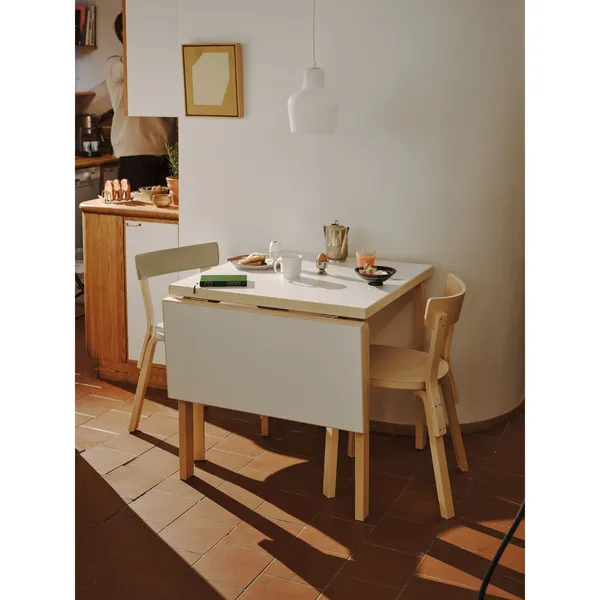 Aalto DL81C Dining Table With Folding Table Black