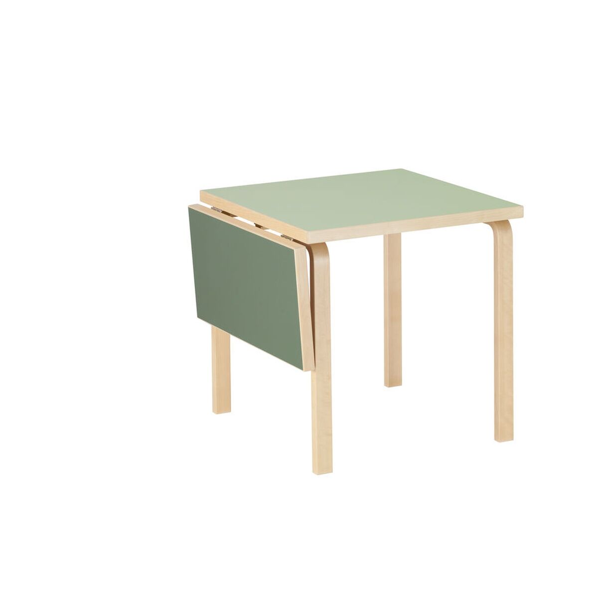 Aalto DL81C Matbord Med Hopfällbart Bord Olivgrönt/Pistachio