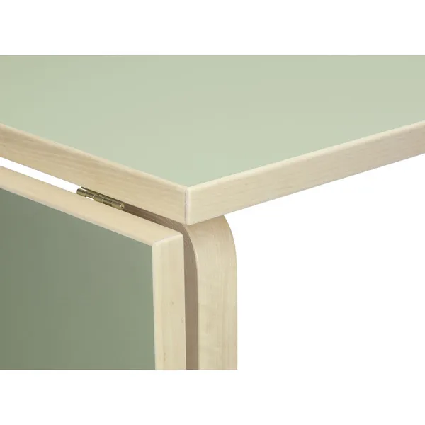 Aalto DL81C Dining Table With Folding Table Olive Green/Pistachio