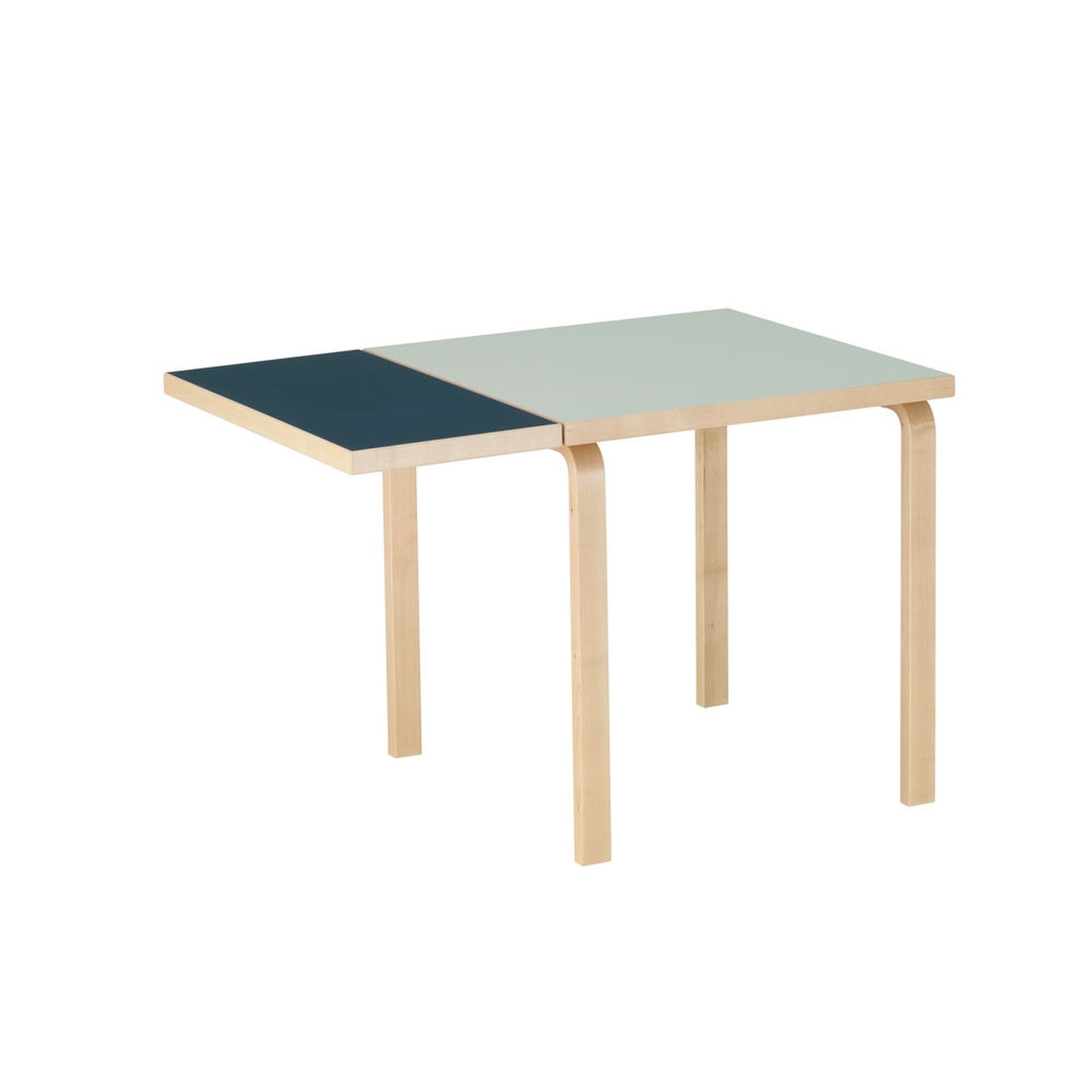 Aalto DL81C Spisebord Med Klap Smokey Blue/Vapour