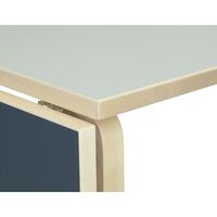 Aalto DL81C Dining Table With Folding Table Smokey Blue/Vapour