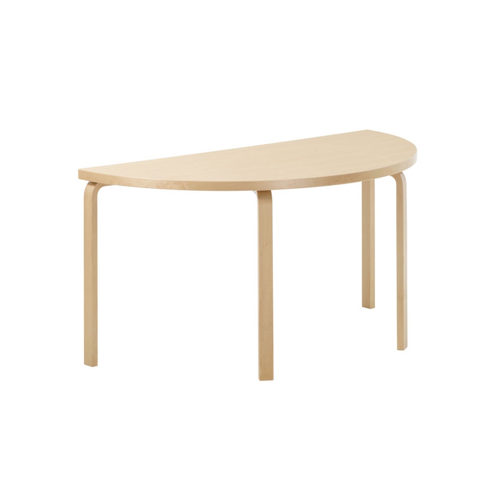 Aalto 96 Halvrundt Spisebord Birk