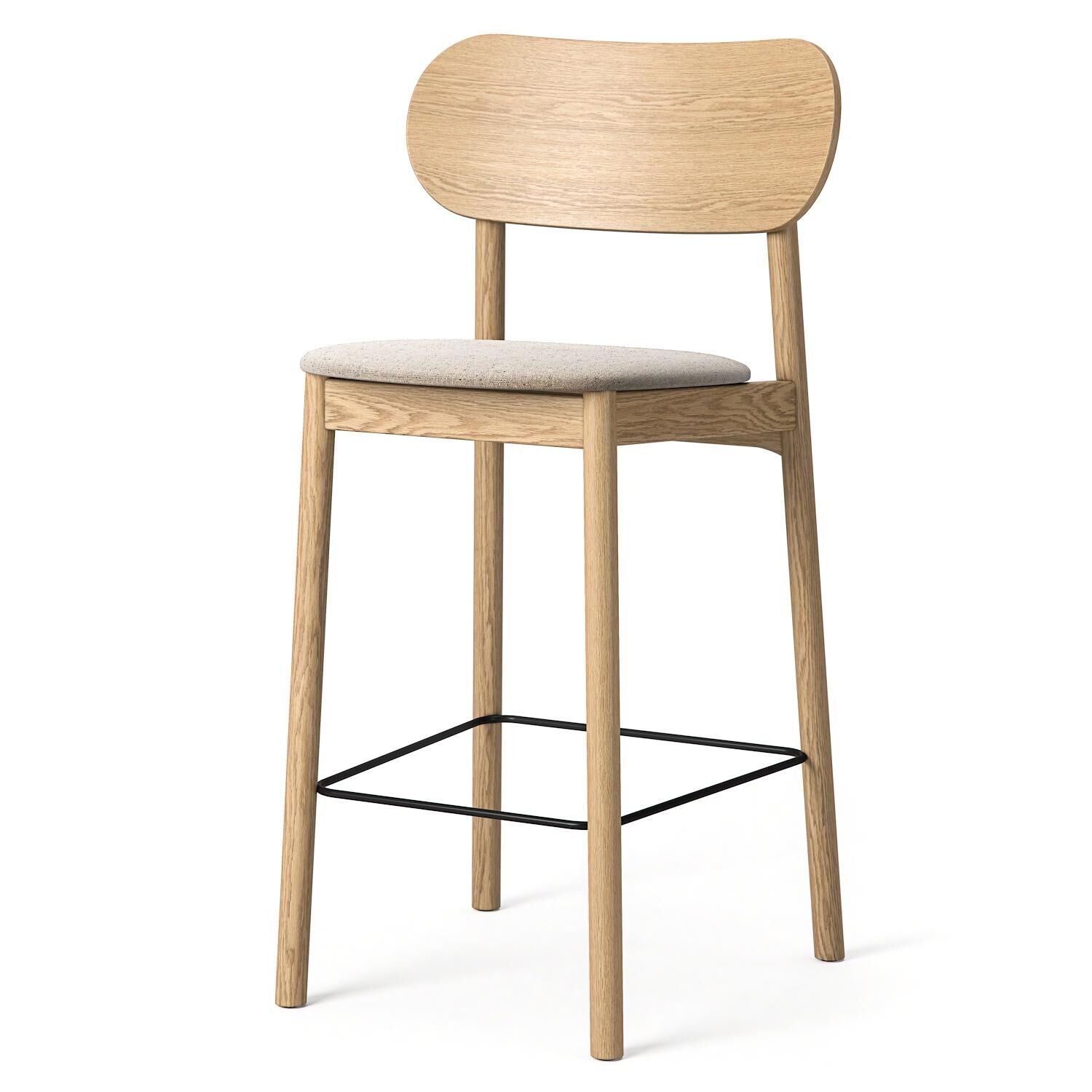 Elephant Tabouret de Bar Chêne naturel/Beige Breeze
