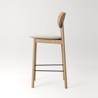Elephant Barstol Naturligt Egetræ/Beige Breeze