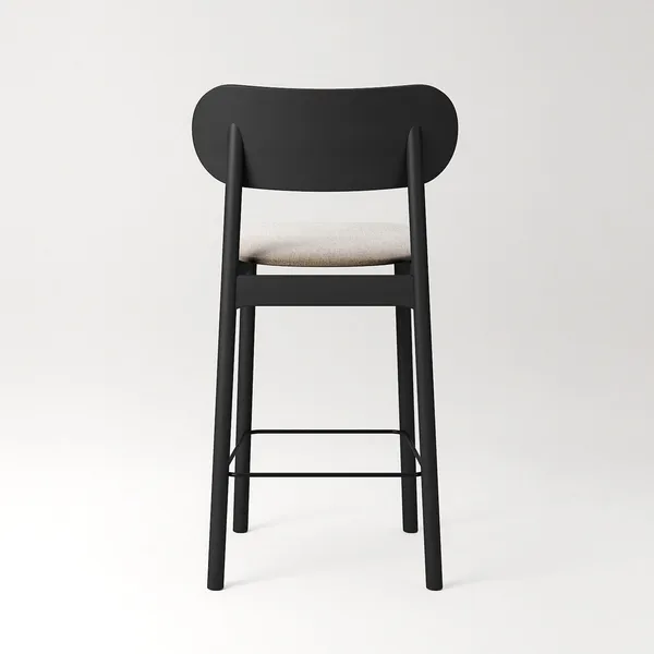 Elephant Barstol Sort/Beige Breeze