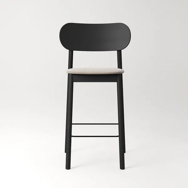 Elephant Barstol Sort/Beige Breeze
