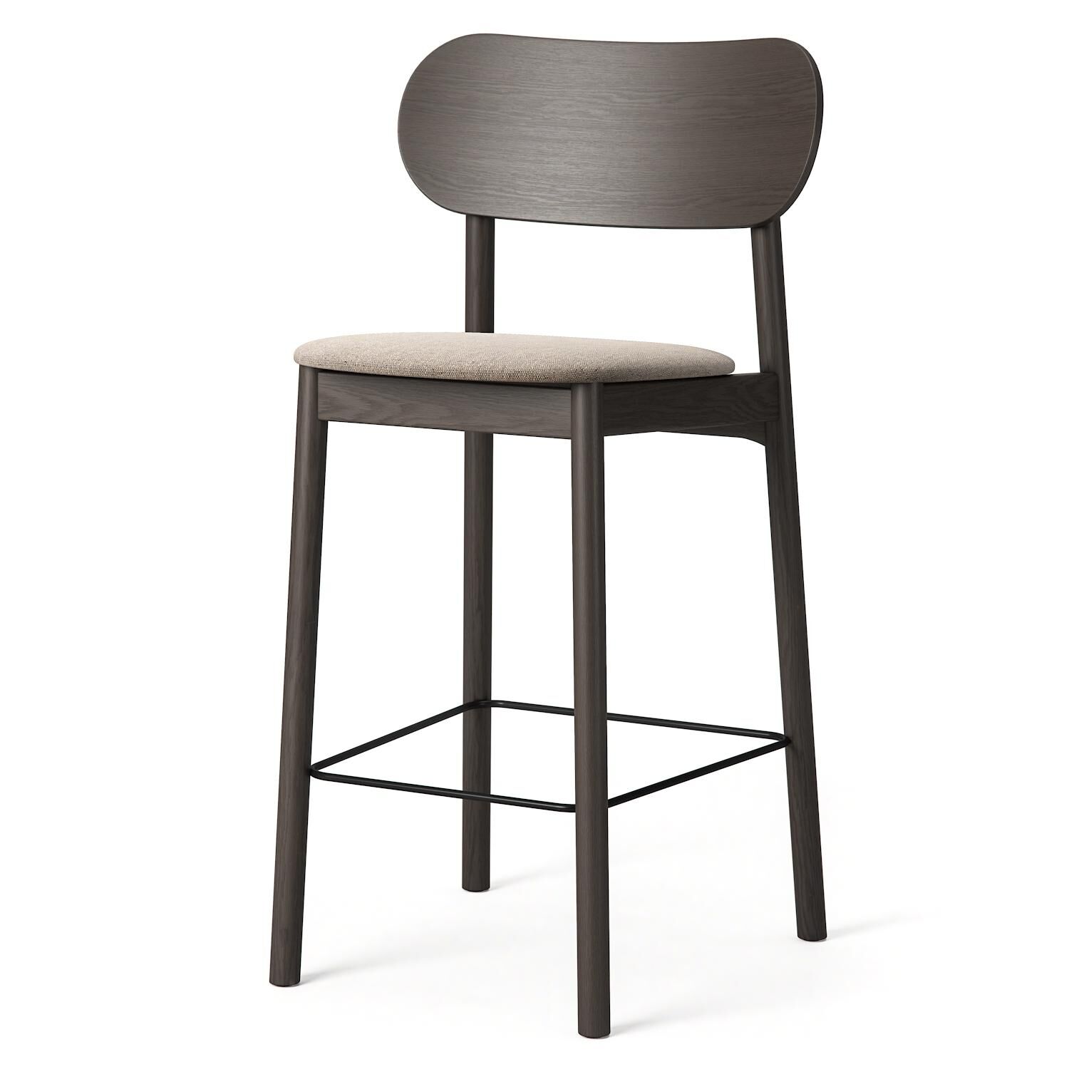 Elephant Tabouret de Bar Chêne foncé/Beige Breeze