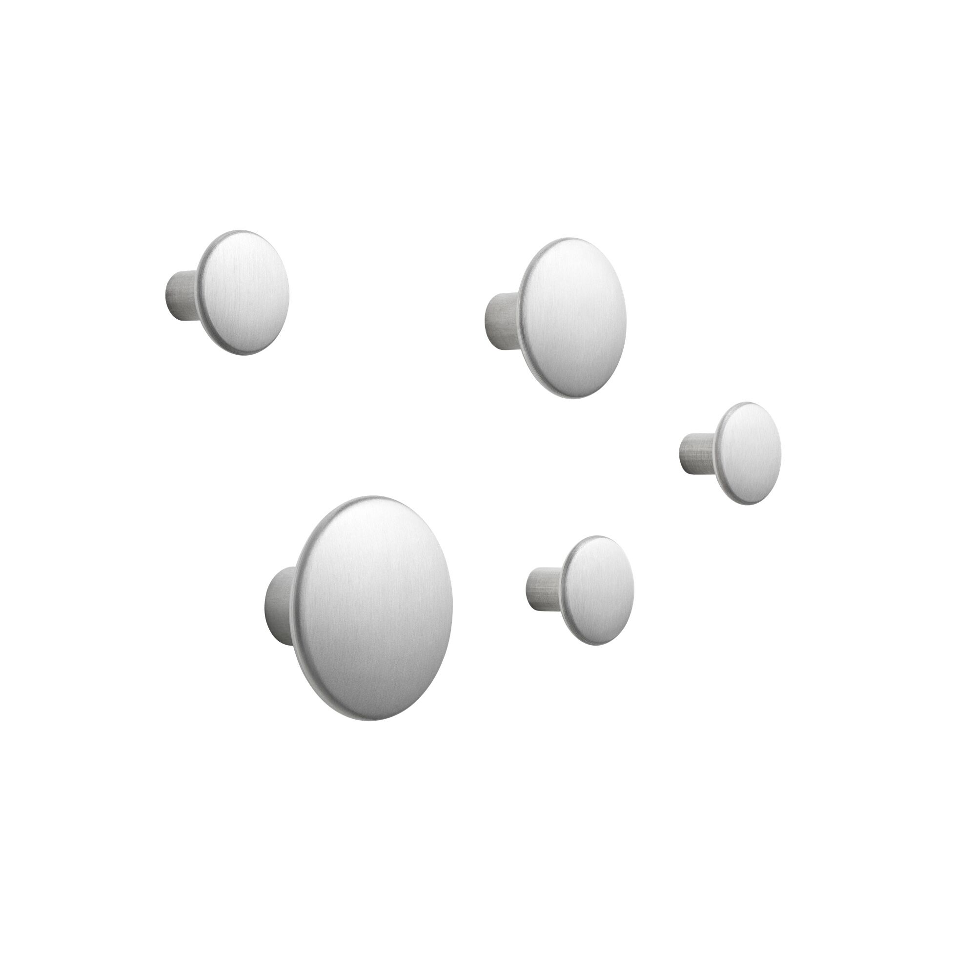 Dots Kleskroker Metall 5 Stk. Aluminium