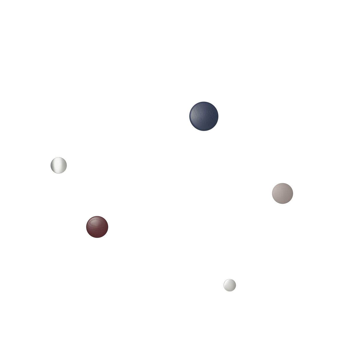 Dots Metall Ø39 Aluminium