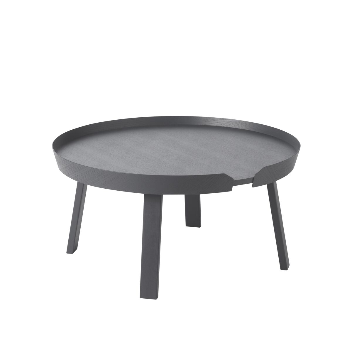 Around Sofabord Anthracite Stor