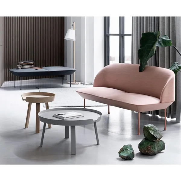 Around Coffee Table Black Small