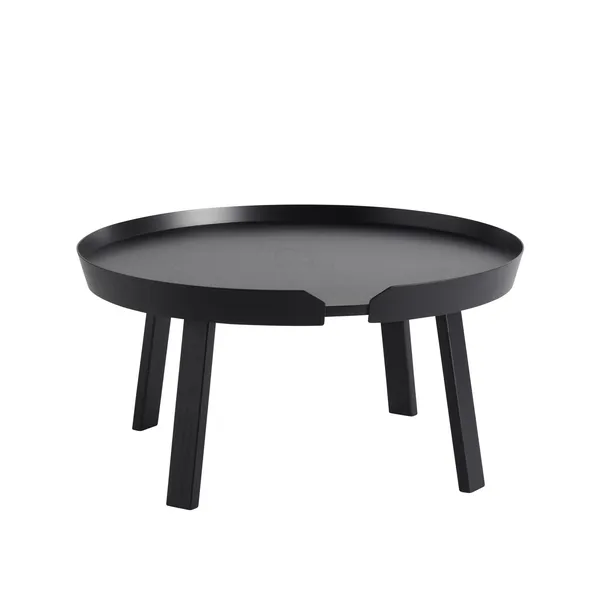 Around Coffee Table Black Large