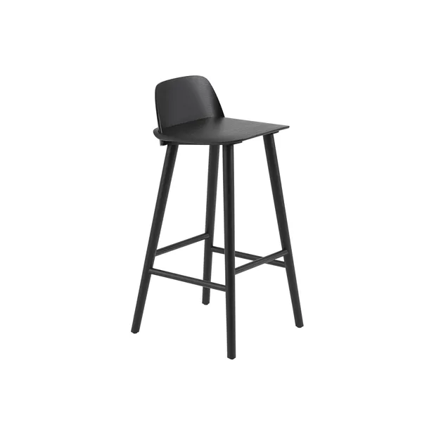 Nerd Bar Stool Black H75