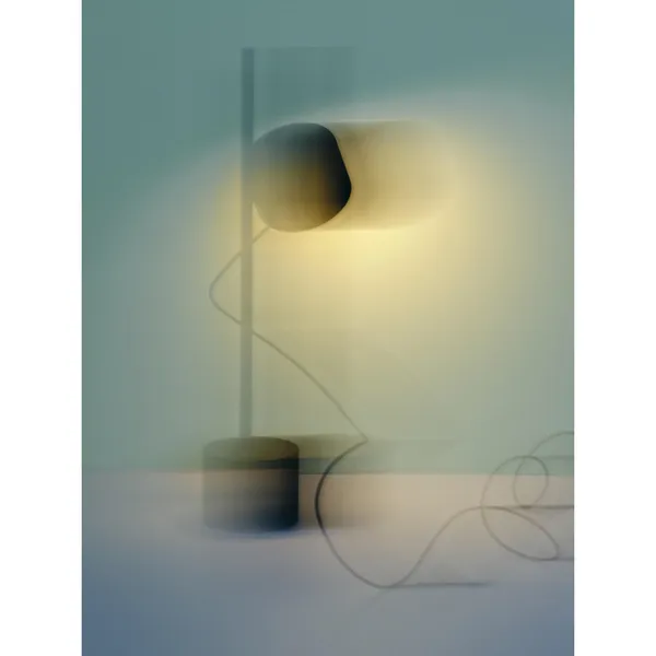 Post Table Lamp Black