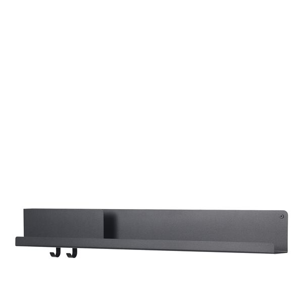 Faltregal 96x13 Schwarz