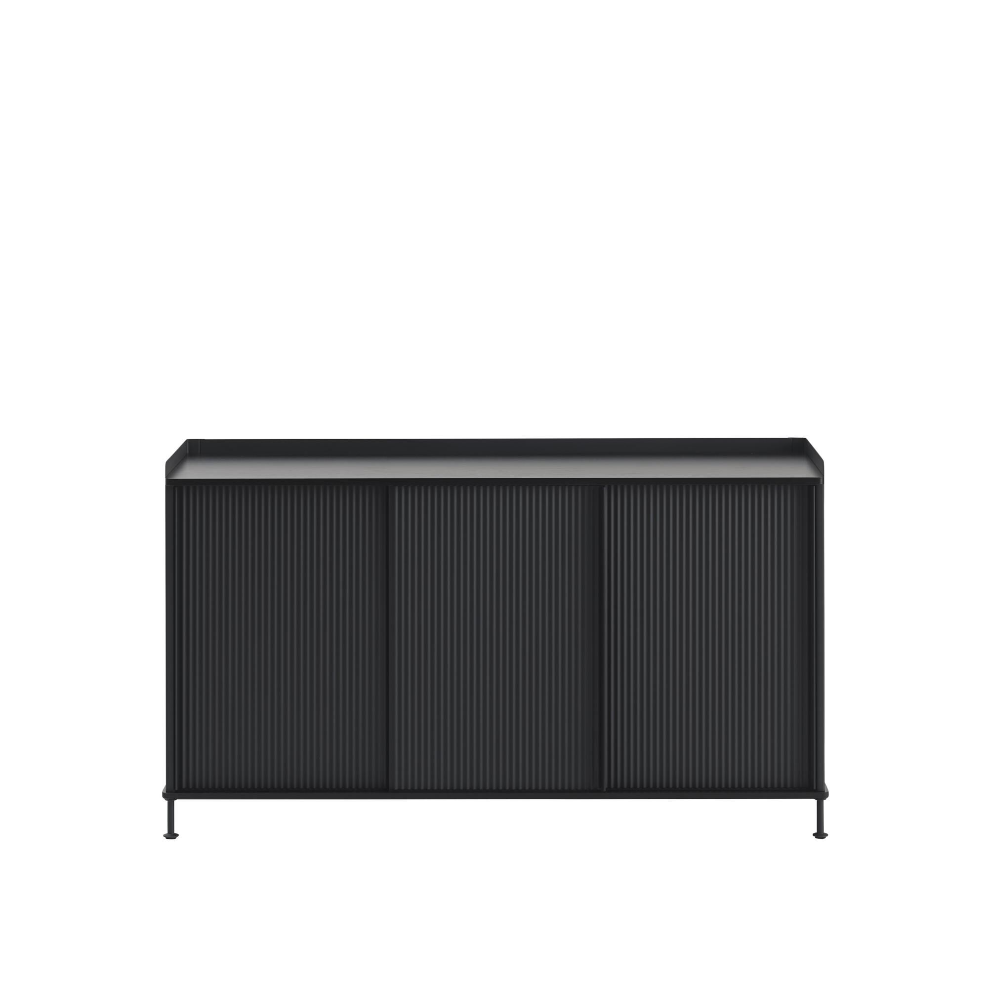 Enfold Sidebord 148x45 Sort/Anthracite Sort