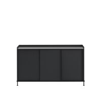 Enfold Sidebord 148x45 Sort/Anthracite Sort