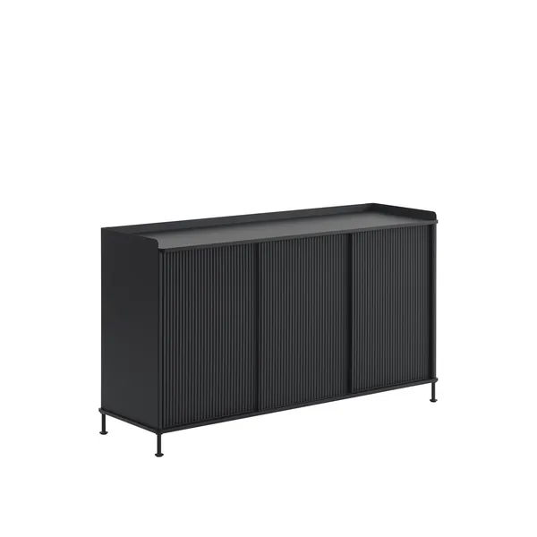 Enfold Sidebord 148x45 Sort/Anthracite Sort