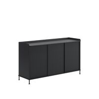 Enfold Sidebord 148x45 Sort/Anthracite Sort