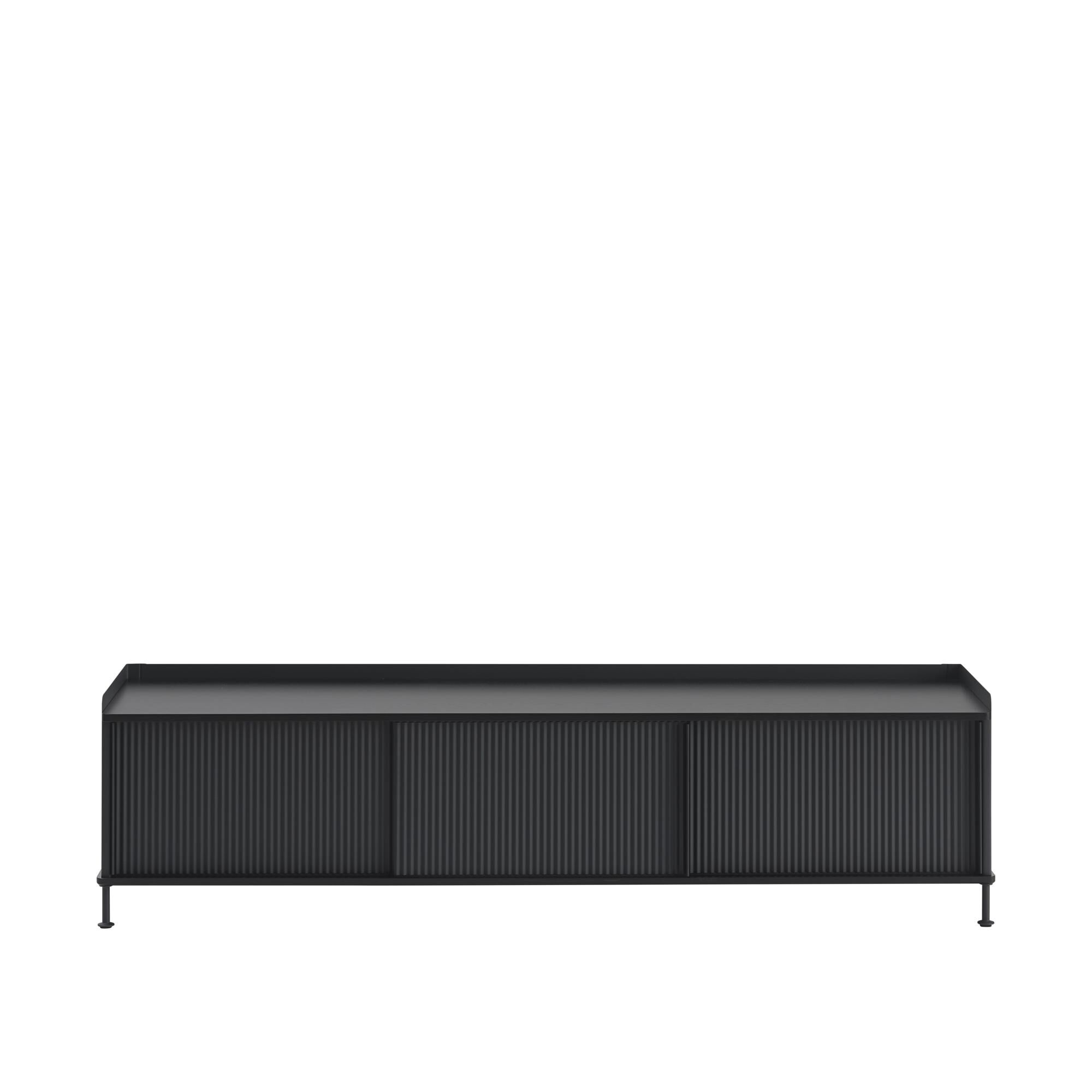 Enfold Sidebord 186x45 Sort/Anthracite Sort
