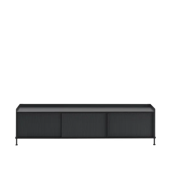 Enfold Cabinet 186x45 Black/ Anthracite Black