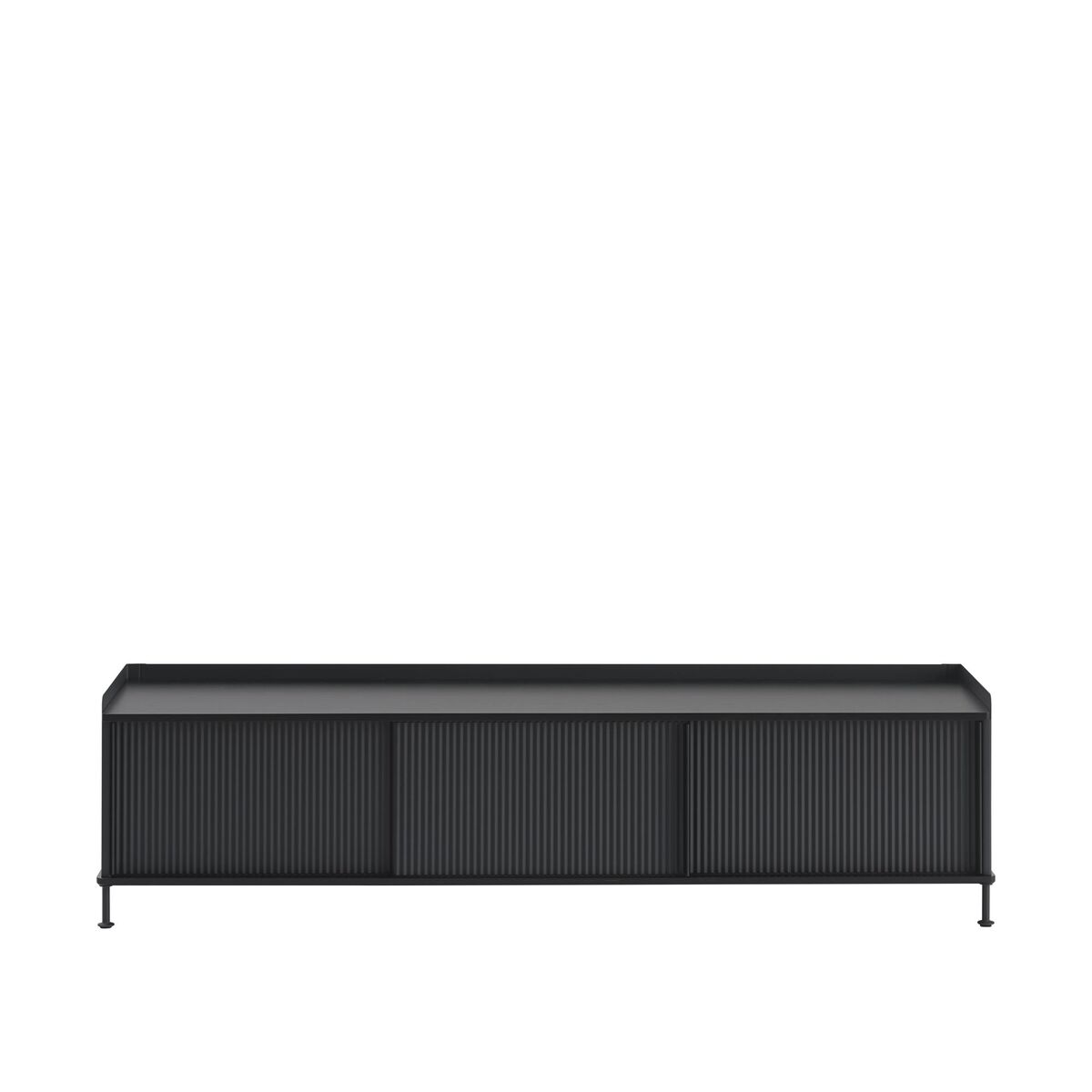 Enfold Sidebord 186x45 Sort/Anthracite Sort