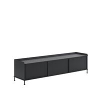 Enfold Sidebord 186x45 Sort/Anthracite Sort
