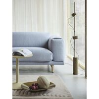 Post Floor Lamp Brown Green