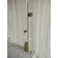 Post Floor Lamp Brown Green