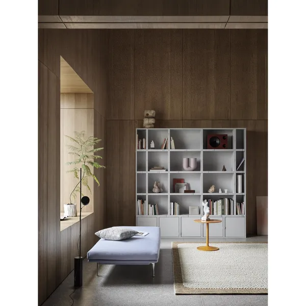 Post Floor Lamp Brown Green
