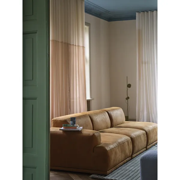 Post Floor Lamp Brown Green