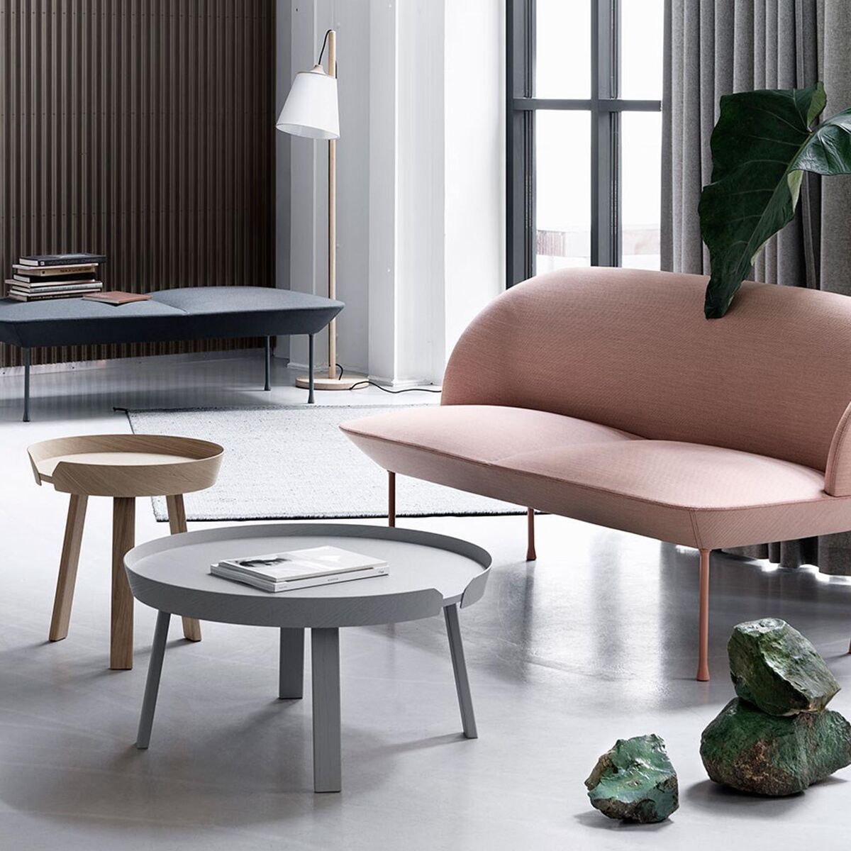 Around Coffee Table Grønn Stor