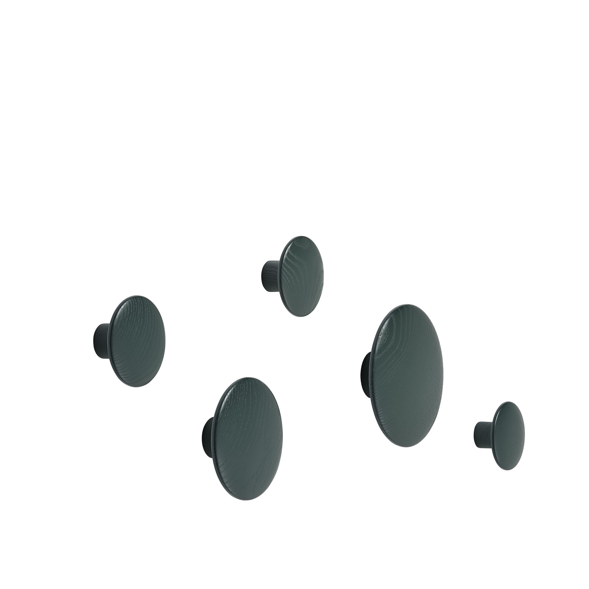 Dots Kleskroker Metall 5 Stk. Grønn