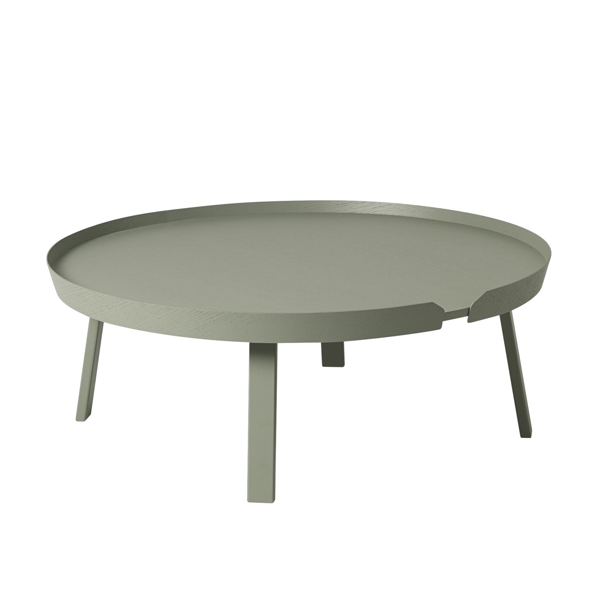 Around Coffee Table Dusty Grønn Ekstra Stor